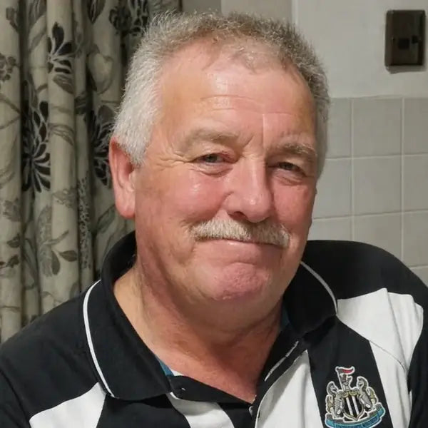 Kelvin James, 76, Newcastle